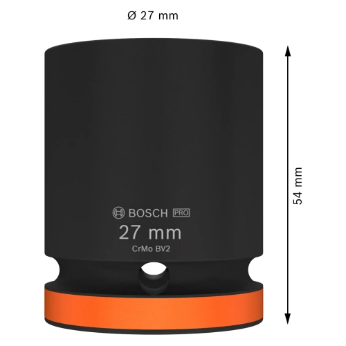 Nasadka udarowa 3/4" Bosch 2608003061 rozmiar 27 mm