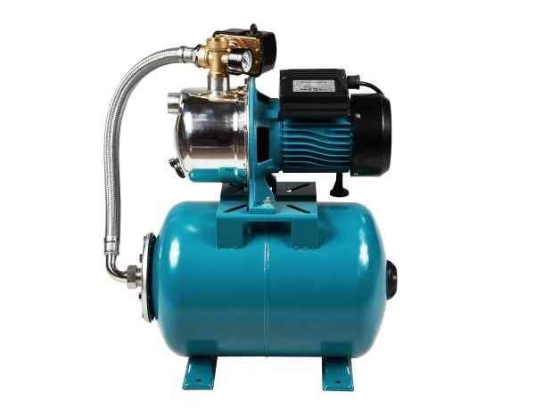 Zestaw hydroforowy IBO z pompą hydroforową AJ 50/60 hydrofor 24 i zbiornikiem przeponowym 24 L (002238)