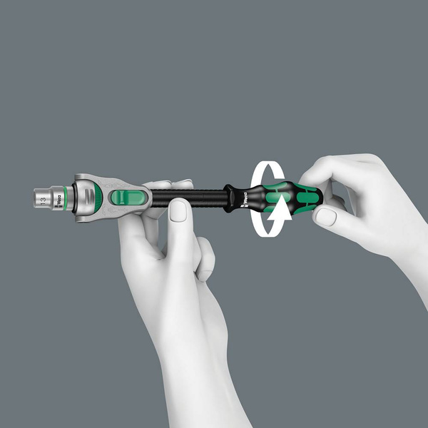 Grzechotka Wera Zyklop Speed z zabierakiem 1/2" 05003600001