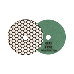 Pad polerski RUBI 62975 - gradacja P1500