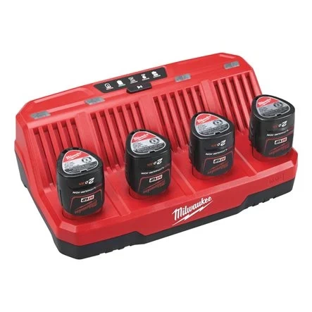 Ładowarka wieloportowa Milwaukee M12 C4