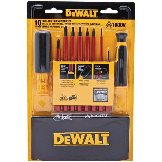 Zestaw izolowanych wkrętaków DeWALT DWHT66417-0