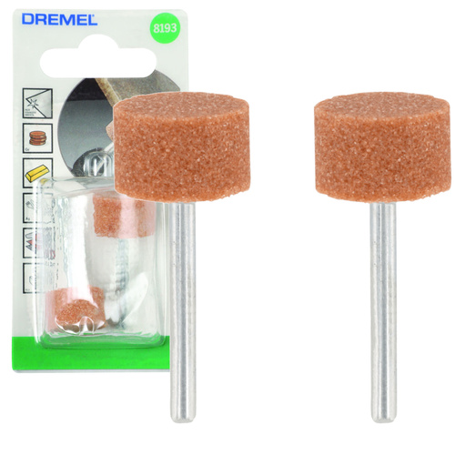 Kamień szlifierski z tlenku glinu Dremel 26158193JA 2 szt.
