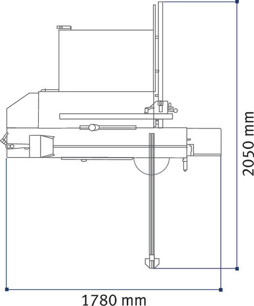 Mała pilarka formatowa Holzkraft minimax sc 2c KOMPAKT 5504213