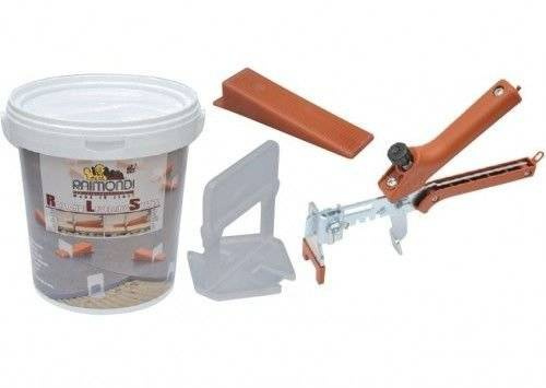 Zestaw do poziomowania płytek od 3 do 12 mm RAIMONDI-180KIT100