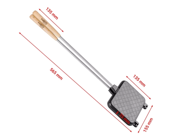 Opiekacz do kanapek na ognisko NEO Tools 63-156