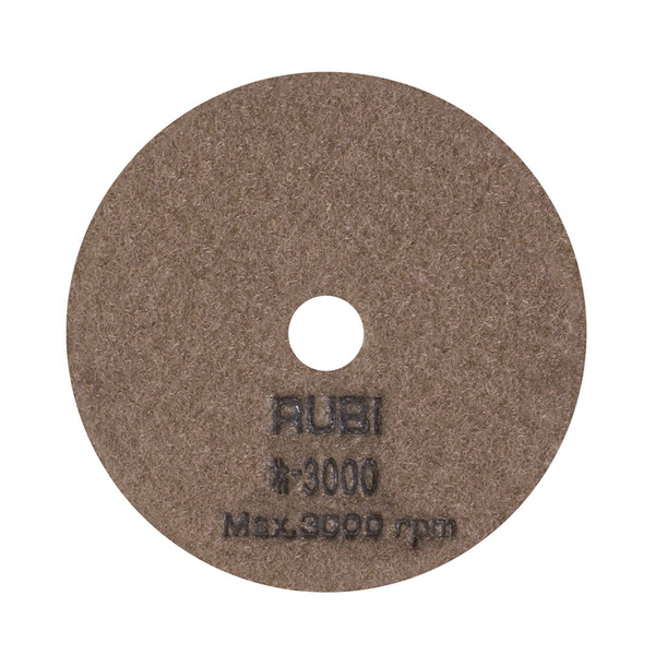 Pad polerski RUBI 62976 - gradacja P3000