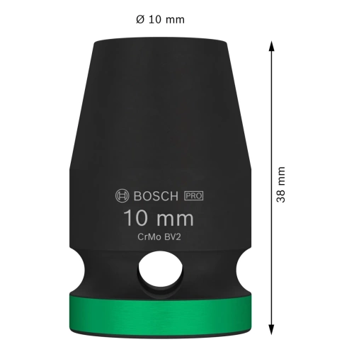 Nasadka udarowa 1/2" Bosch 2608003043 rozmiar 10 mm
