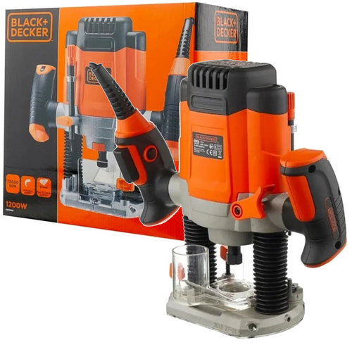 Frezarka górnowrzecionowa Black Decker KW1200E-QS
