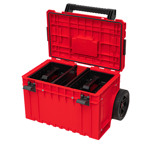 Skrzynia narzędziowa na kołach Qbrick System ONE Cart 2.0 RED Ultra HD Custom