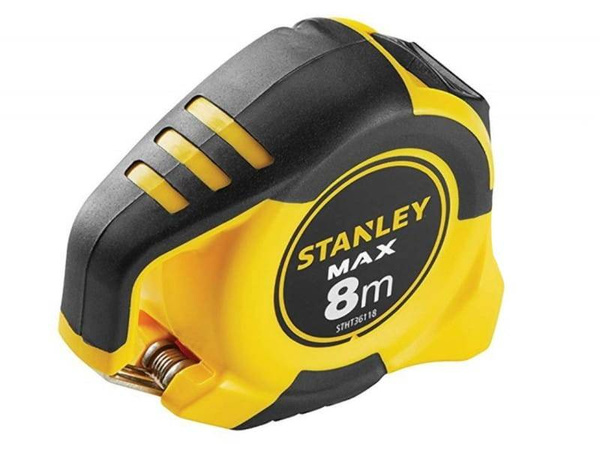 Miara zwijana 8 m z magnesem Stanley STHT0-36118