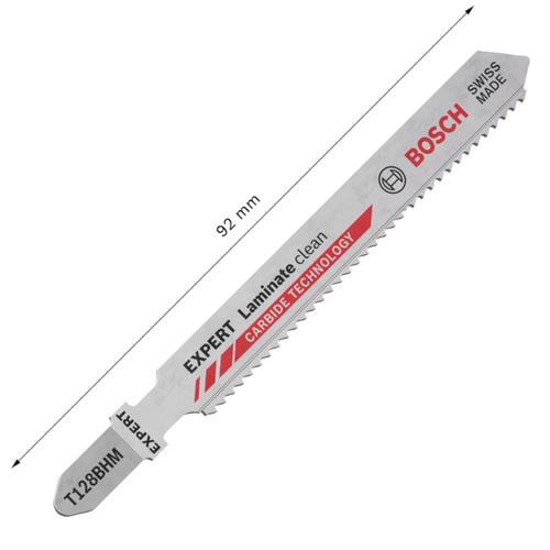 Brzeszczot do wyrzynarki EXPERT Laminate clean T128BHM 2608901707