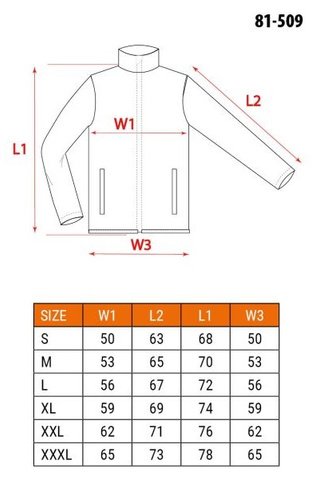 Bluza polarowa, czarna NEO Tools 81-509-XXXL rozm. XXXL