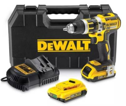 Wiertarko-wkrętarka akumulatorowa z udarem DCD795D2 DeWalt + osprzęt