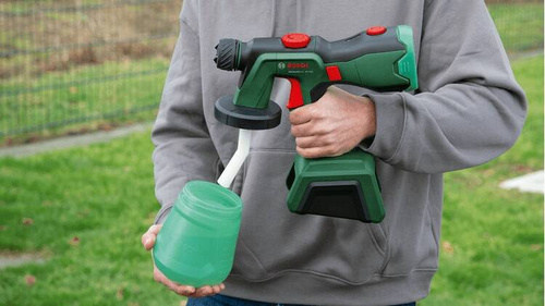 Pistolet natryskowy Bosch AdvancedSpray 18V-500 Set 4,0 Ah 0603208201