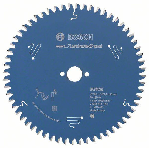 Tarcza pilarska Expert for Laminated Panel 190x20 Bosch 2608644129