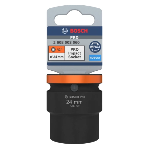 Nasadka udarowa 3/4" Bosch 2608003060 rozmiar 24 mm