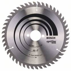 Tarcza pilarska Optiline Wood 190x30 Bosch 2608641186