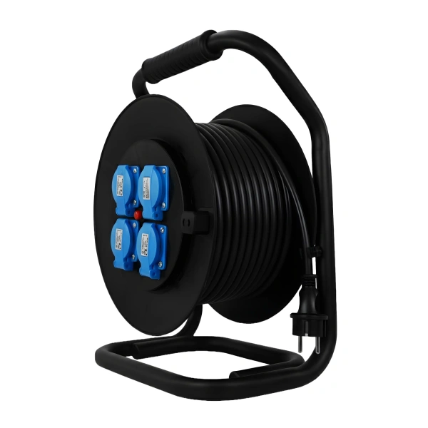 Przedłużacz bębnowy Plastrol PB-PRO/USB/25M/3X1,5/H05RR-F HAND W-00854