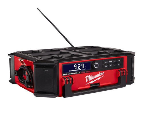 Radio budowlane Milwaukee M18 PRCDAB+-0 z funkcją ładowania akumulatorów