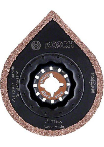 Narzędzie do usuwania zaprawy Carbide-RIFF Starlock AVZ 70 RT4, 3 max70 mm Bosch 2609256C51