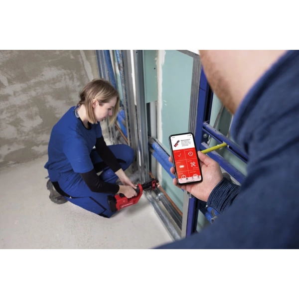 Zaciskarka Rothenberger ROMAX COMPACT III zestaw TH16-20-26, 2Ah, EU, AMP 1000004280