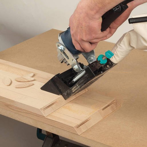 Przystawka frezarska do szlifierek - lamelownica 2920000 WOLFCRAFT