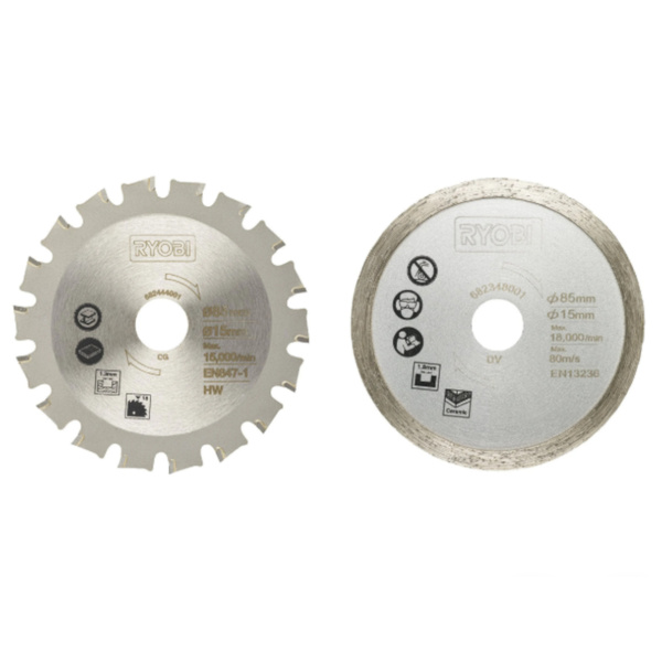 Pilarka tarczowa Ryobi R18MMS-0