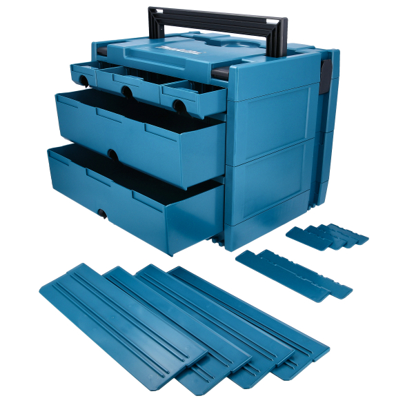 Walizka Makpak z szufladami (2+3) Makita P-84349