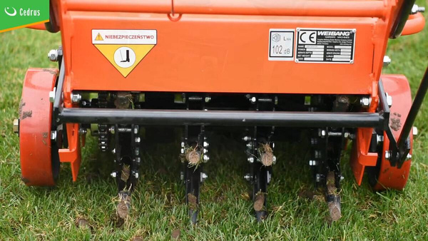 Aerator spalinowy Weibang WB457AB