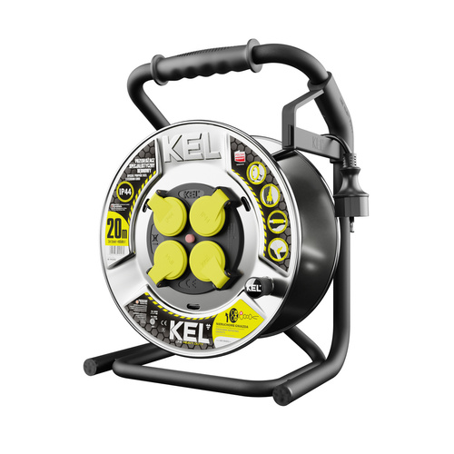 Przedłużacz bębnowy Kel Heavy Duty W-99245, 20M/3X1,5
