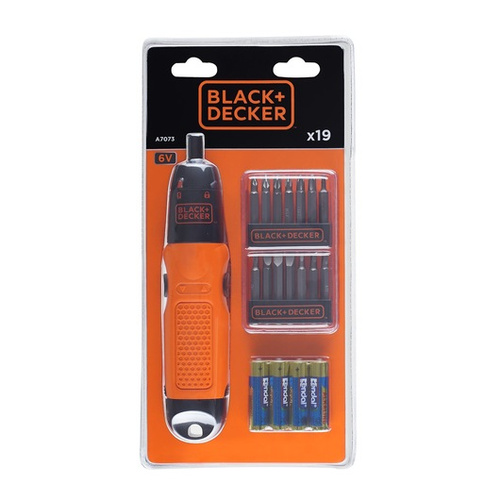 Wkrętak akumulatorowy Black&Decker A7073-XJ 