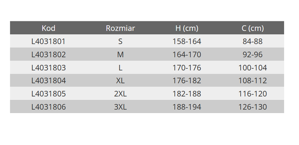 Koszulka polo LAHTI PRO rozmiar XL, CE, 190g/m2 czarno-szara