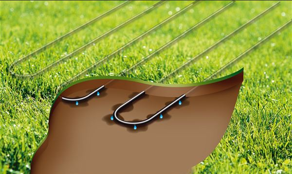 Podziemna linia kroplująca 13,7 mm, 50 m Micro-Drip-System GARDENA 01395-20