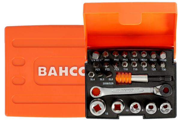 Zestaw narzędzi Bahco 2058/S26 26 el.