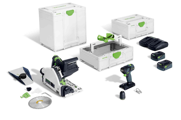 Akumulatorowy zestaw Combo - Uniwersalny TSC 55 K/TXS 18/TB M 137 Festool 578024