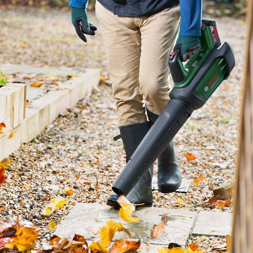 Dmuchawa do liści Bosch AdvancedLeafBlower 36V-750 + 1x2.0Ah + ładowarka