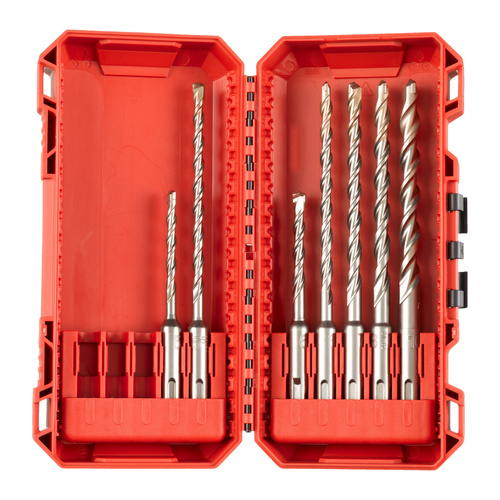 Kaseta wierteł udarowych SDS Plus M2 ?5,6,8 x 110 i ?6,8,10,12 x 160 mm