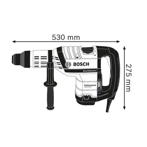 Młotowiertarka Bosch GBH 8-45 D