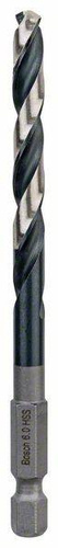 Wiertło spiralne HSS 6,0 mm, z chwytem sześciokątnym Bosch 2608577058