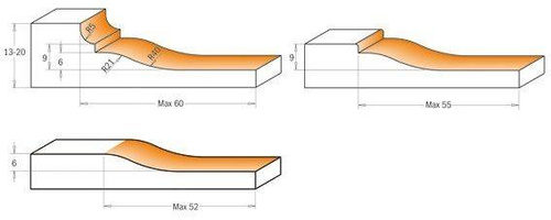Głowica D=183 I=25,5 F=30 CMT 694.013.30