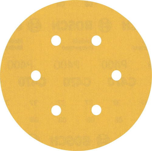Papier ścierny EXPERT C470 z 6 otworami do szlifierek mimośrodowych 150 mm, G 400, 5 szt.