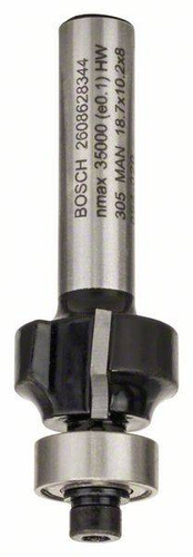 Frez do zaokrągleń, 8 mm, R1 3 mm, L 10,2 mm, G 53 mm Bosch 2608628344