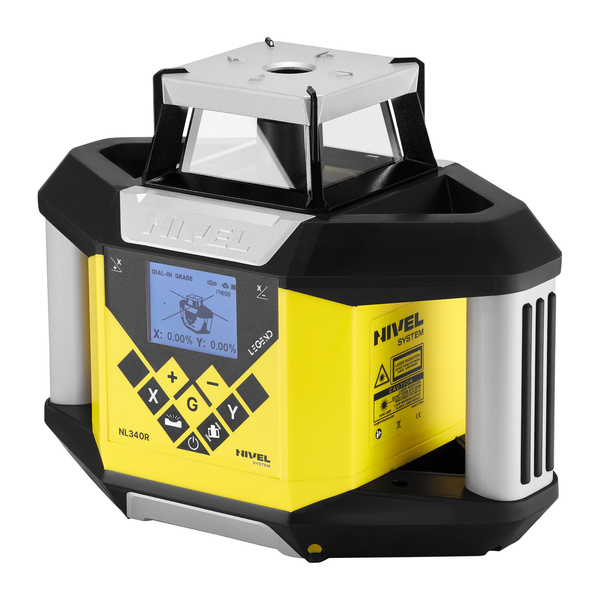 Niwelator laserowy Nivel System NL340R DIGITAL z czujnikiem cyfrowym i czerwnoą wiązką