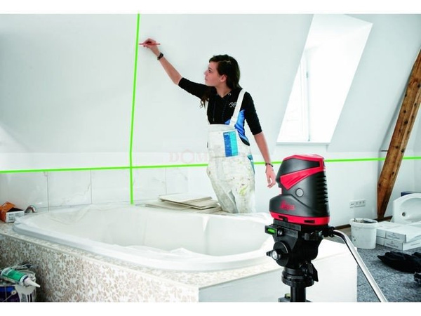 Leica Lino L2G+ laser krzyżowy  z zieloną wiązką lasera