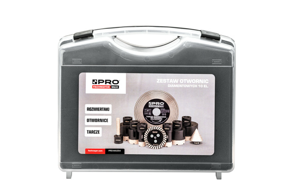 Zestaw koronek i tarcz do gresu PRO PRO-WA354