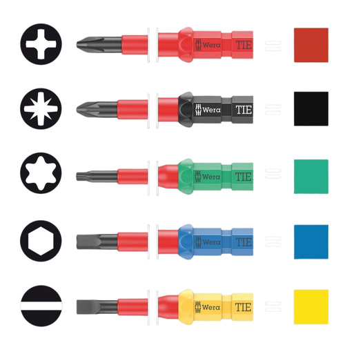 Zestaw wkrętaków Kraftform Kompakt VDE 18 Universal 2 Tool Finder Wera 05006614001
