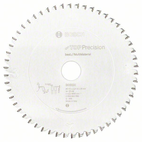 Tarcza pilarska Top Precision Best for Multi Material 210x30 Bosch 2608642096