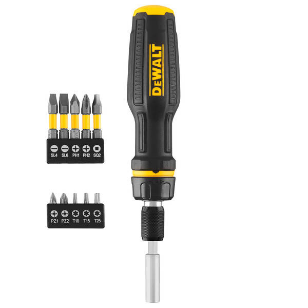 Uchwyt teleskopowy DeWALT DWHT68001-0 z bitami 10szt.
