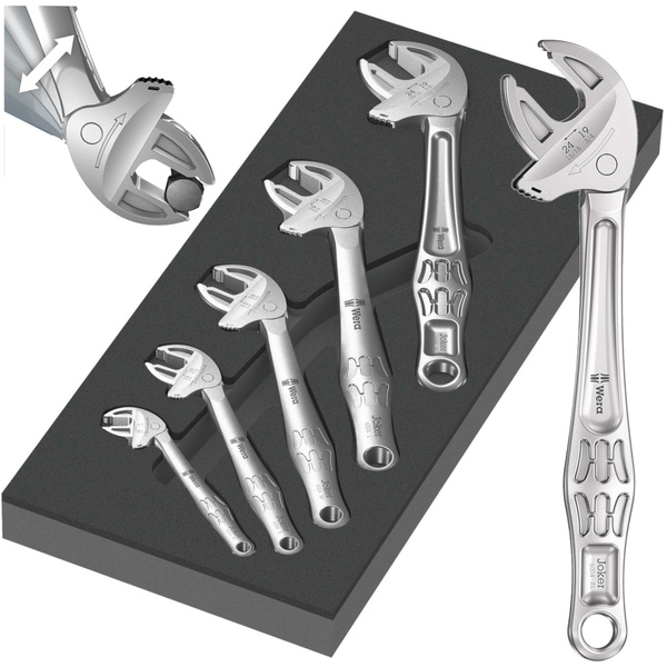 Zestaw kluczy Wera Joker 6004 z wkładką piankową 05150122001